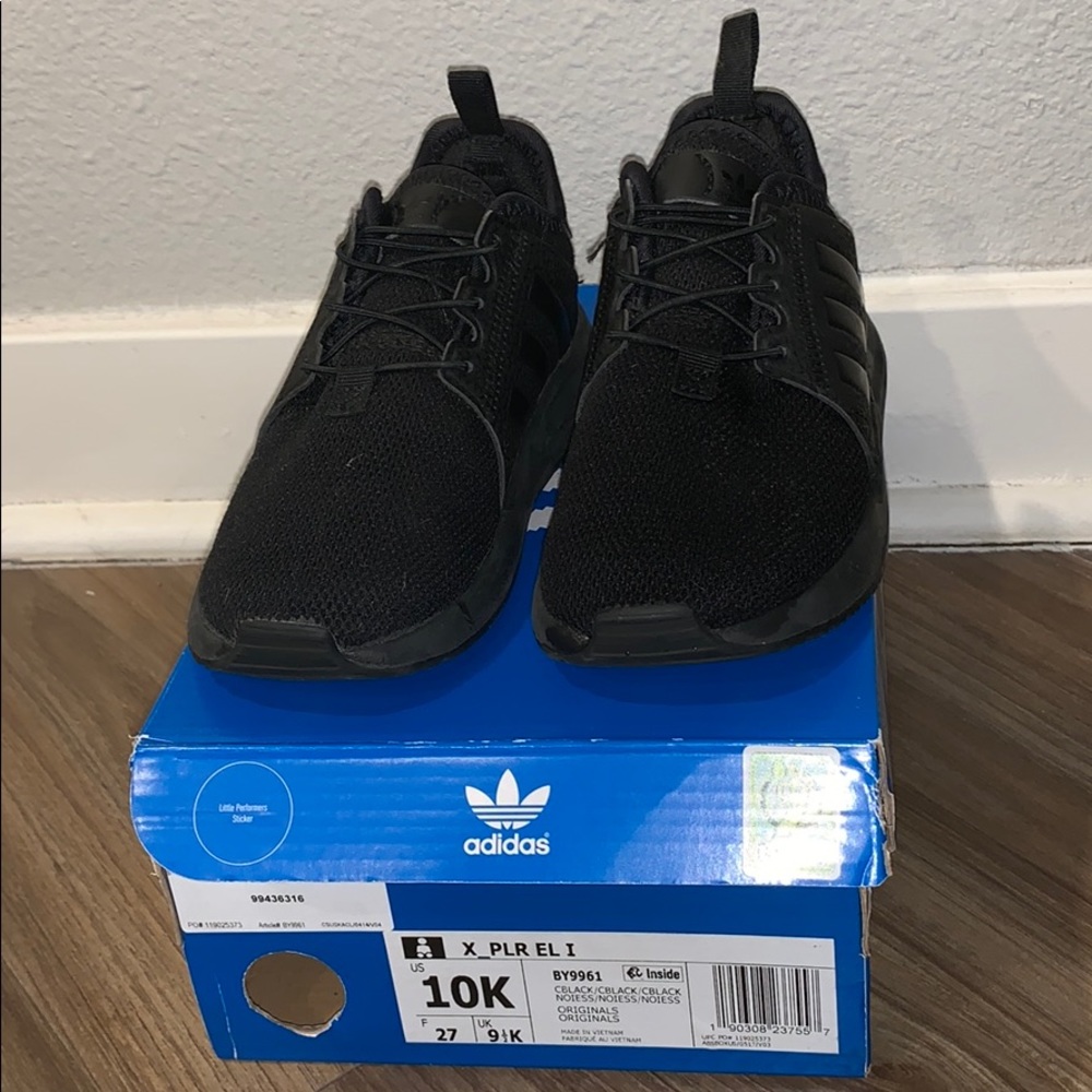 Toddler Adidas Originals (all black)